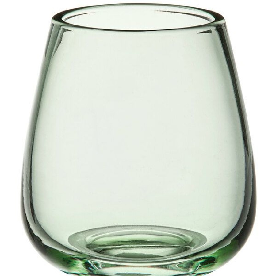 Wine Glasses * Acopa Pangea 13 Oz. Green Stemless Wine Glass 12/Case