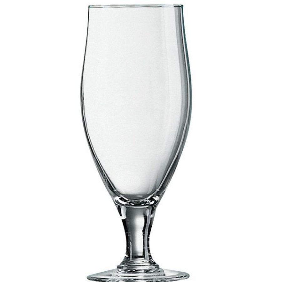 Beer Glasses * Arcoroc 7132 12.5 Oz. Customizable Cervoise Stemmed Pilsner Glass By Arc Cardinal 24/Case