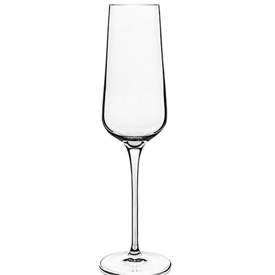 Wine Glasses * Luigi Bormioli Intenso 8.25 Oz. Flute Glass 24/Case