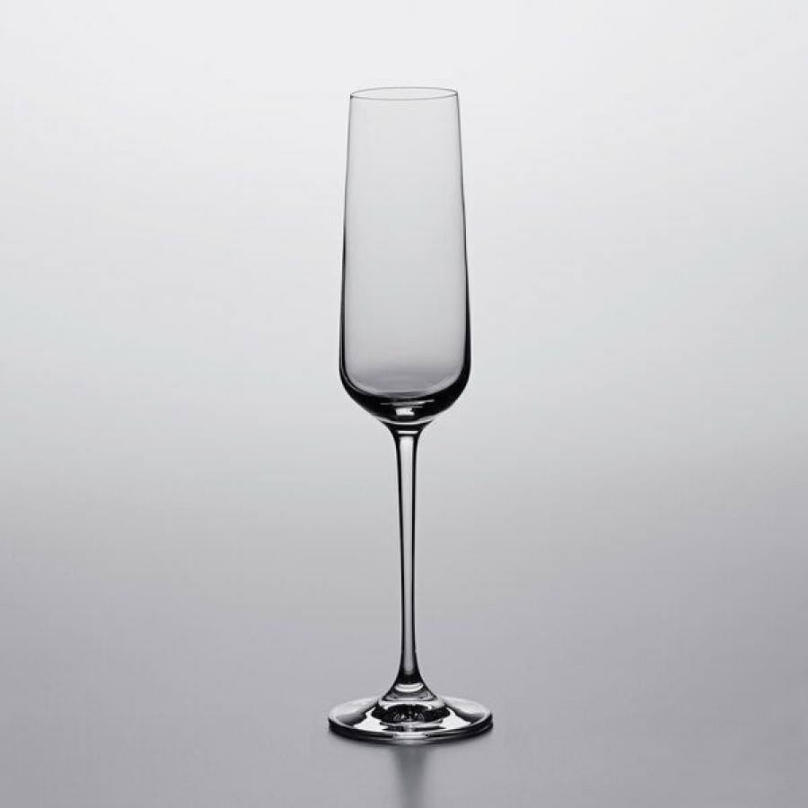 Wine Glasses * Lucaris Hip 9 Oz. Champagne Flute 24/Case