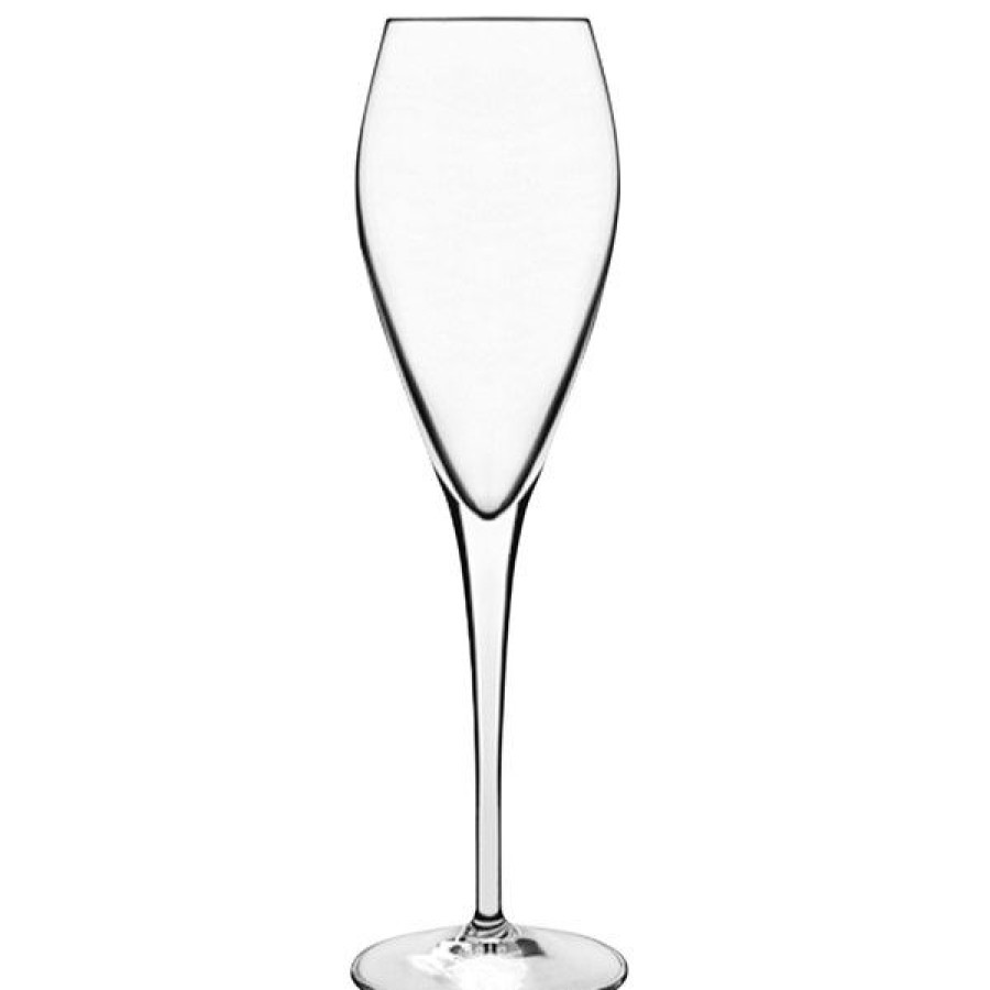 Wine Glasses * Luigi Bormioli 10412/02 Atelier 6.75 Oz. Sparkling Wine Flute 24/Case