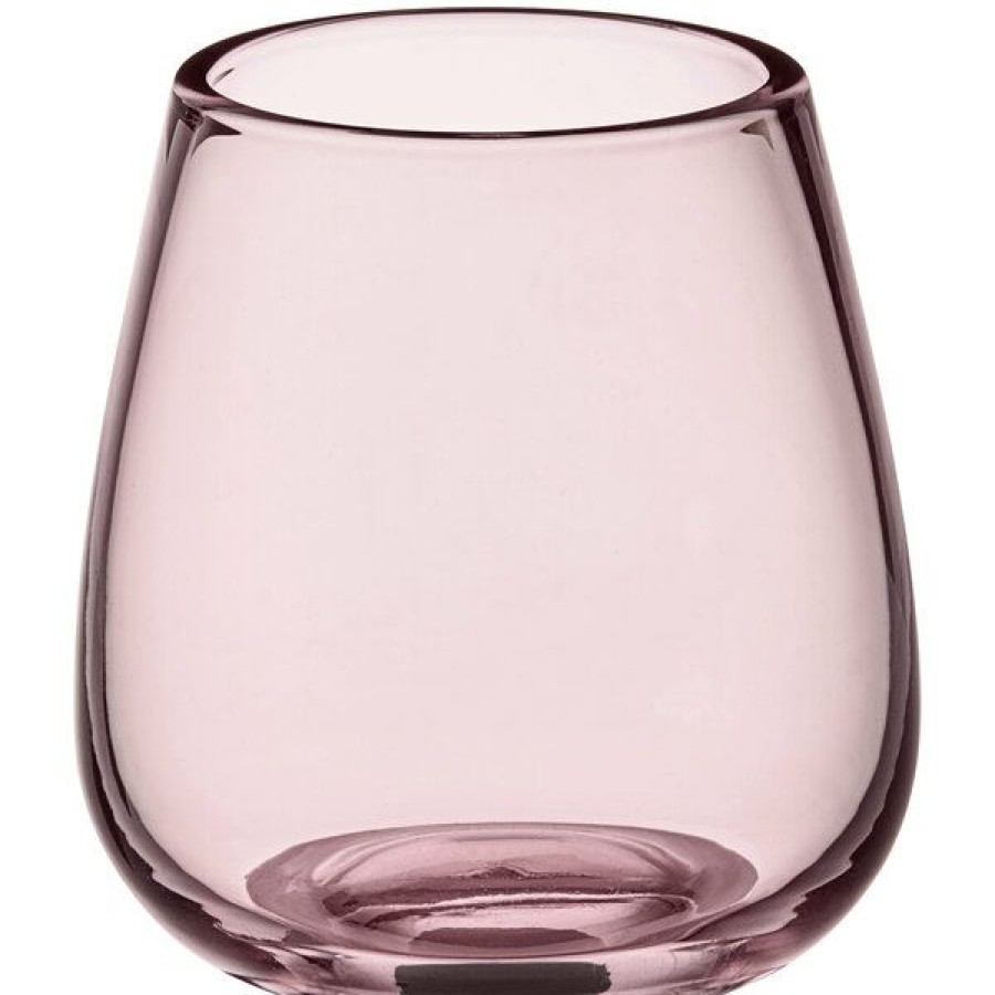 Wine Glasses * Acopa Pangea 13 Oz. Mauve Stemless Wine Glass 12/Case