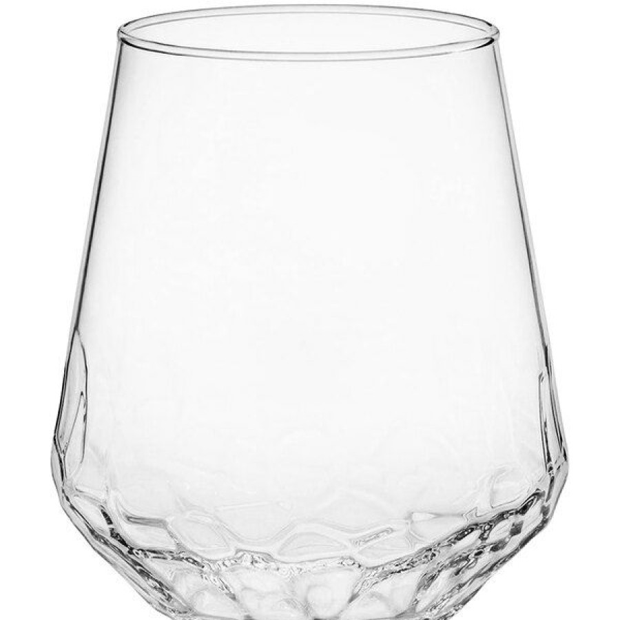 Wine Glasses * Libbey 17.75 Oz. Bujarda Hammered Stemless Wine Glass 12/Case