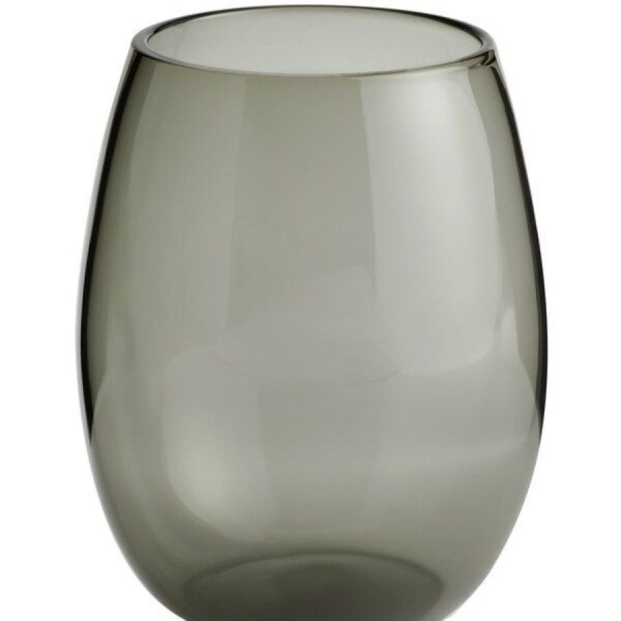 Wine Glasses * Acopa Pangea 16 Oz. Gray Stemless Wine Glass 12/Case