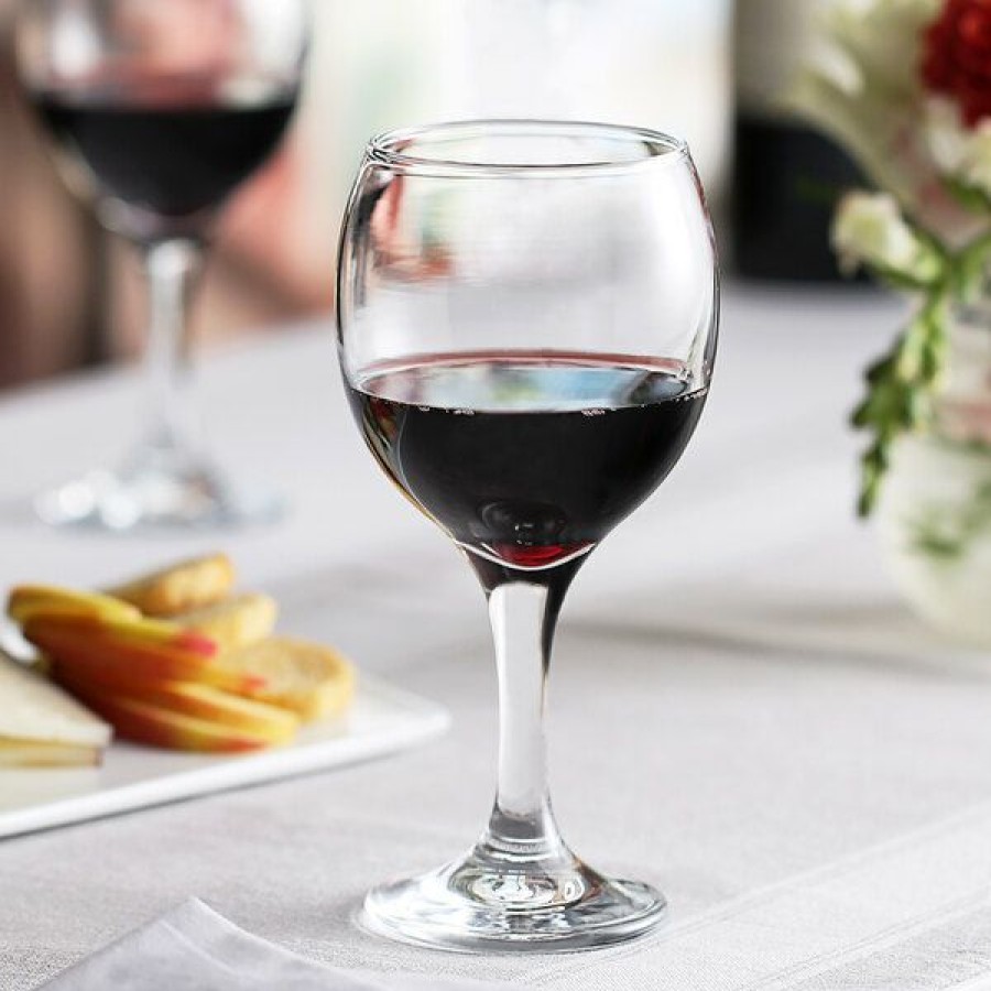 Wine Glasses * Pasabahce 44411-048 Capri 10 Oz. All-Purpose Bistro Wine Glass 48/Case